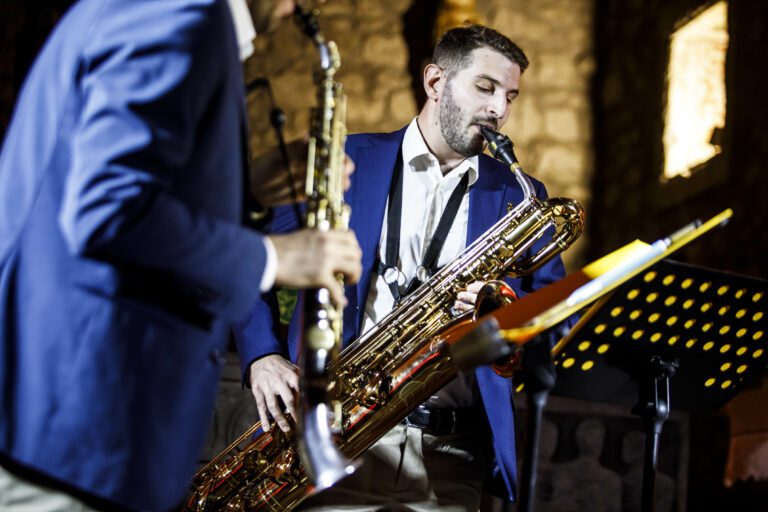 Vitorchiano, Chiesa della Santissima Trinità 29 09 2023. FESTIVAL DELLA TUSCIA - Alma Saxophone Quartet. Ph ©Flavio Ianniello