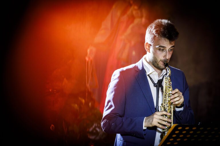 Vitorchiano, Chiesa della Santissima Trinità 29 09 2023. FESTIVAL DELLA TUSCIA - Alma Saxophone Quartet. Ph ©Flavio Ianniello