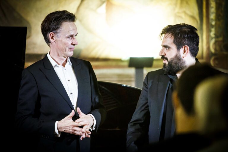 VITERBO, 25 09 2023 Sala Regia. FESTIVAL DELLA TUSCIA - Un Amore Di Poeta, Ian Bostridge e Mario Montore. Ph ©Flavio Ianniello