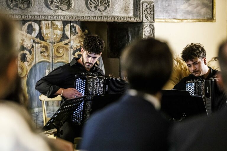 BOLSENA, 25 09 2023 Palazzo Cozza Caposavi. FESTIVAL DELLA TUSCIA - Sirius Accordio Trio. Ph ©Flavio Ianniello