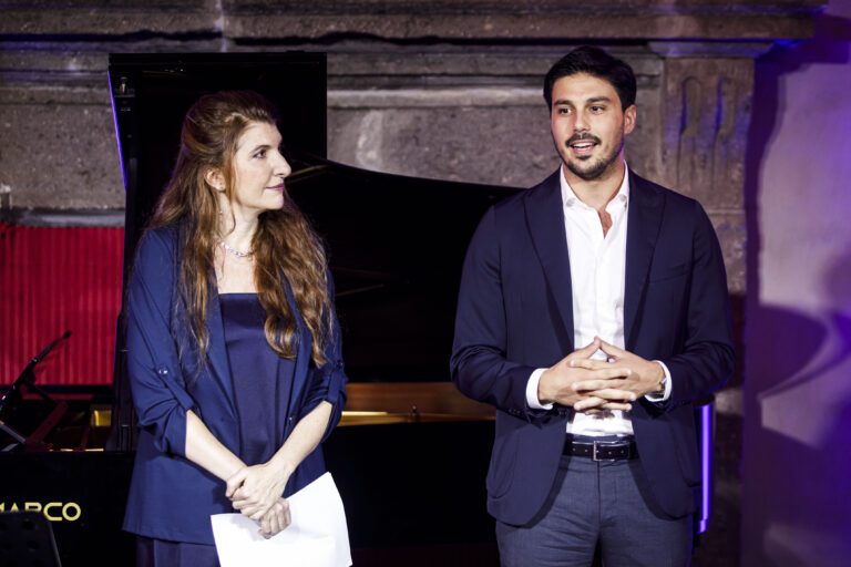 Bassano Romano, Villa Giustiniani 07 10 2023. FESTIVAL DELLA TUSCIA - Massimo Spada, Chiara Sannicandro, Georgy Kovalev, Ludovica Rana. foto ©FLAVIO IANNIELLO