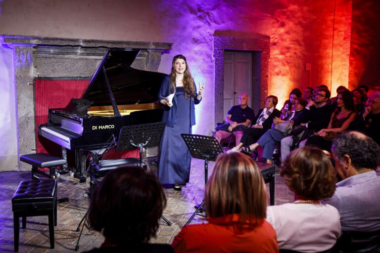 Bassano Romano, Villa Giustiniani 07 10 2023. FESTIVAL DELLA TUSCIA - Massimo Spada, Chiara Sannicandro, Georgy Kovalev, Ludovica Rana. foto ©FLAVIO IANNIELLO