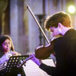 Caprarola, Palazzo Farnese 26 09 2024. FESTIVAL DELLA TUSCIA, Filippo Gorini pianoforte, Andrea Cicalese violino, Maria Elisa Aricò corno. ©Ianniello & Mikhaiel